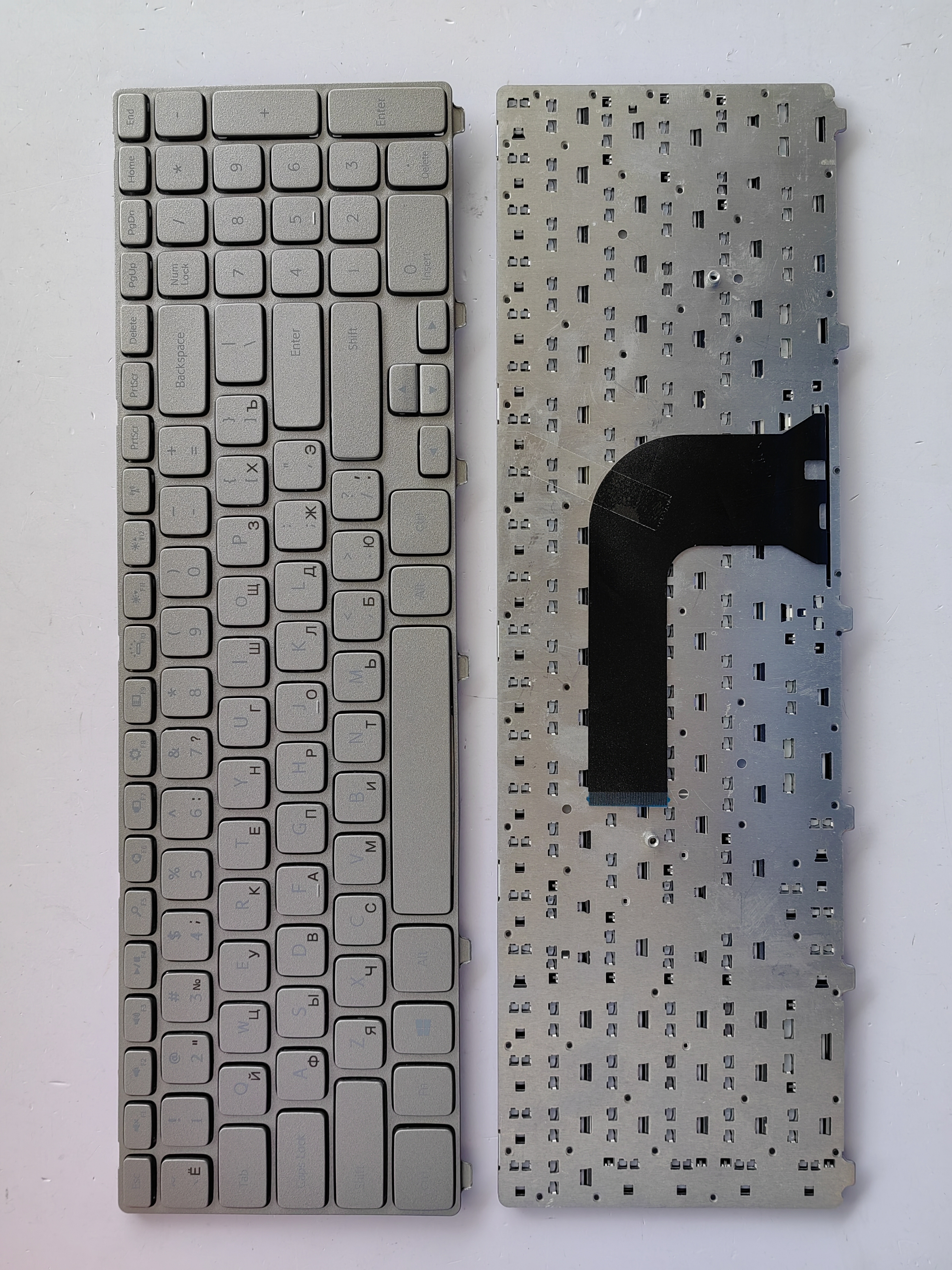 Picture of New Replacement Laptop Keyboard For DELL 7737 SILVER FRAME BLACK (OEM) RU Layout